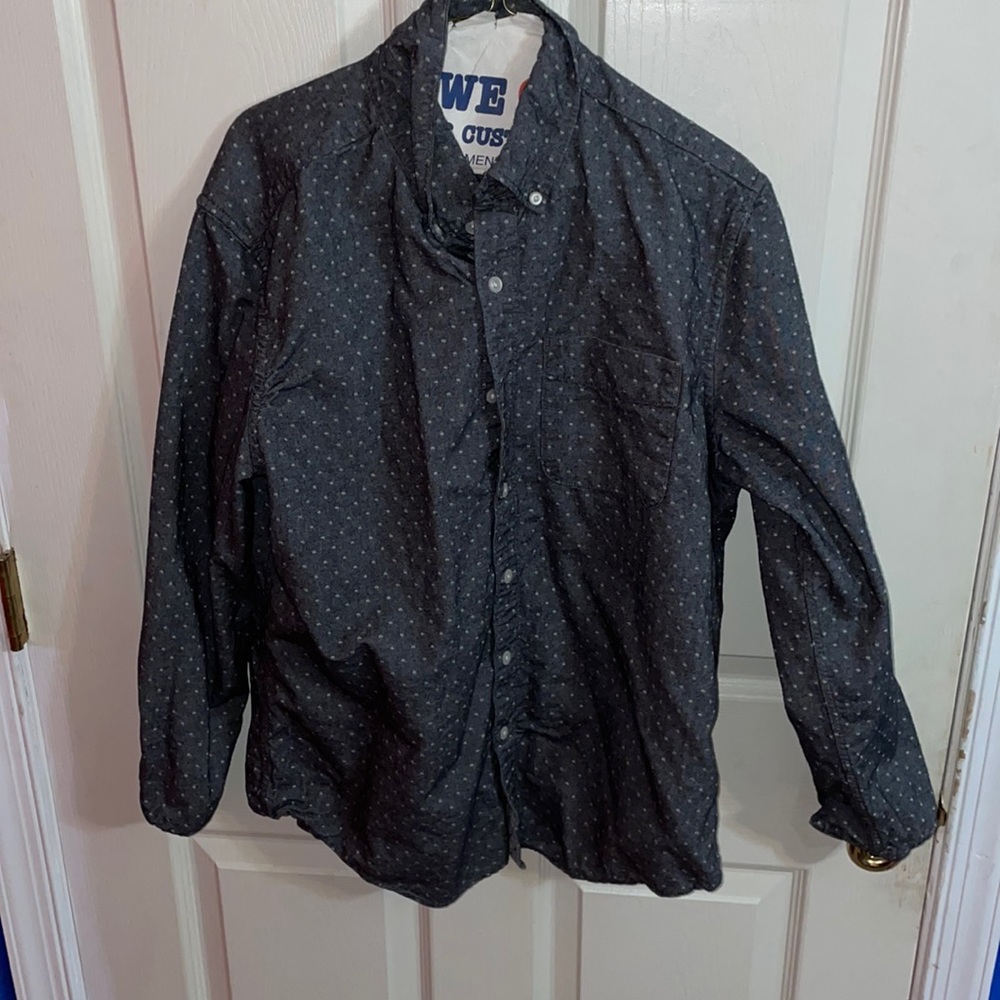 Pattern Button down long sleeve